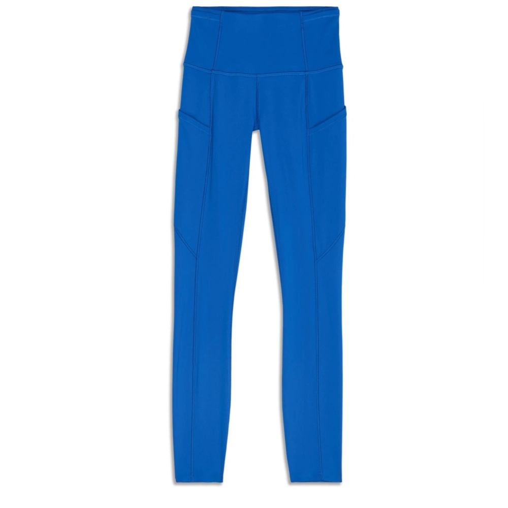 Lululemon Fast and Free High Rise Tight 25”, cobalt blue size 2.
